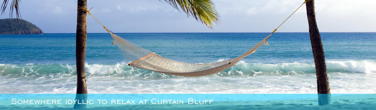 Somewhere idyllic to relax at Curtain Bluff